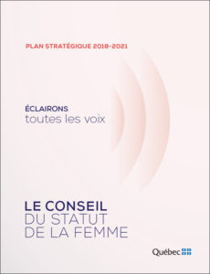 Plan stratégique 2018-2021.
