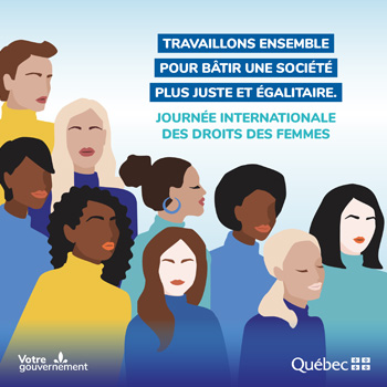 Journée internationale des droits des femmes - Secrétariat à la condition féminin